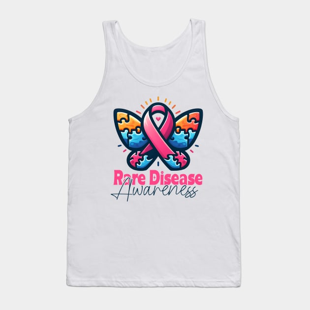 Rare Disease Day Awareness  Rare Disease Day 2024 Tank Top by click2print